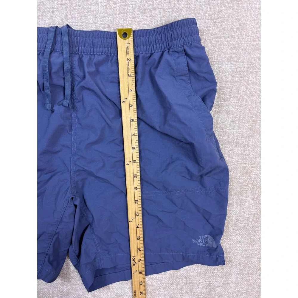 The North Face Mens Class V Belted Shorts Blue XL Nylon Hiking Water Swim